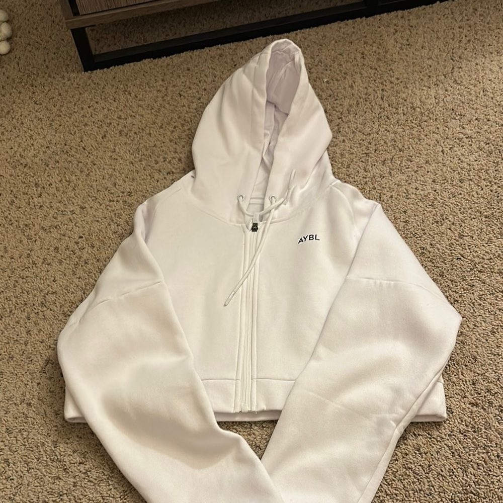 AYBL Cropped Hooded Sweatshirt